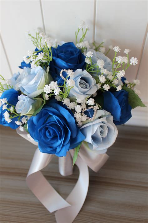 red white blue silk flowers|dark blue silk flower ideas.